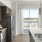 kitchen with pool view